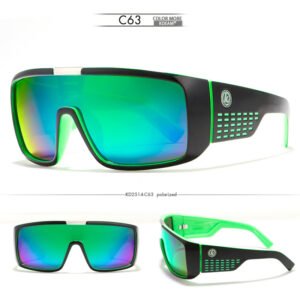 Domo Kdeam Green Ultra – Lentes de sol para hombre polarizados con protección UV400 deportistas