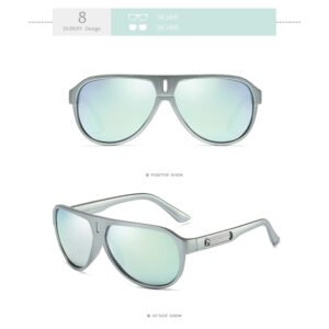 Urban White –  Dubery Lentes de sol para Hombre polarizados con Protección UV400