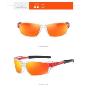 Sport Orange –  Dubery Lentes de sol para Hombre polarizados con Protección UV400