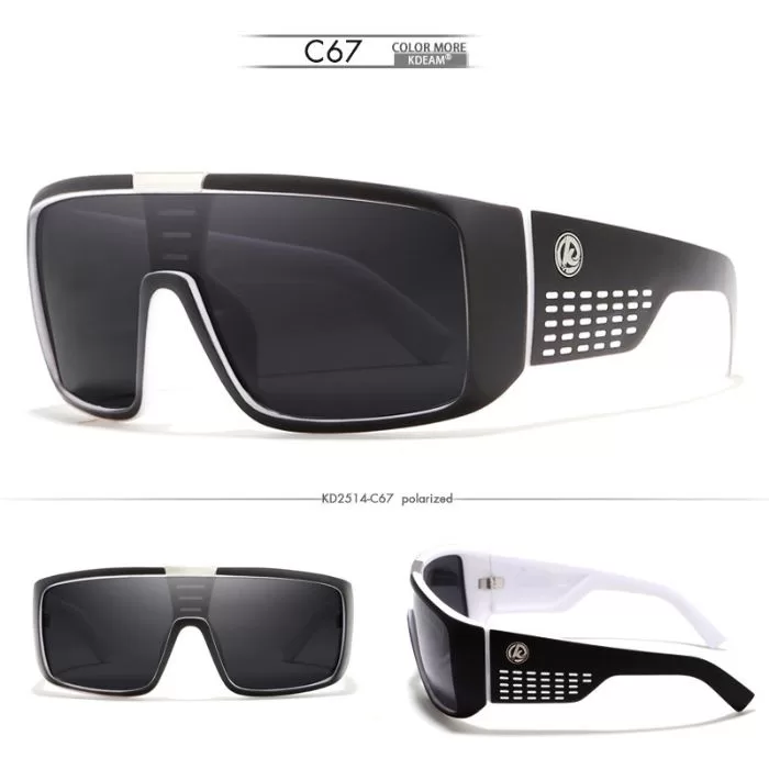 Domo Kdeam Ultra White lentes de sol para hombre